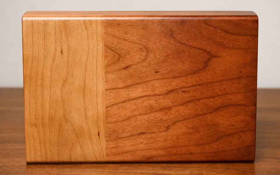 Cherry Wood Color: Aging, Grain, Pores, and Finish Clues visual support
